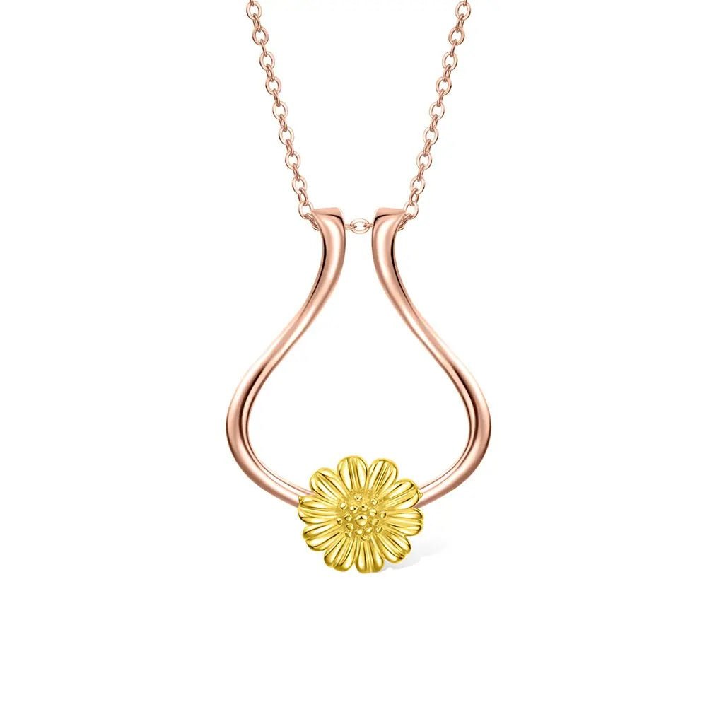 Sunflower Ring Holder Necklace - United Bracelets