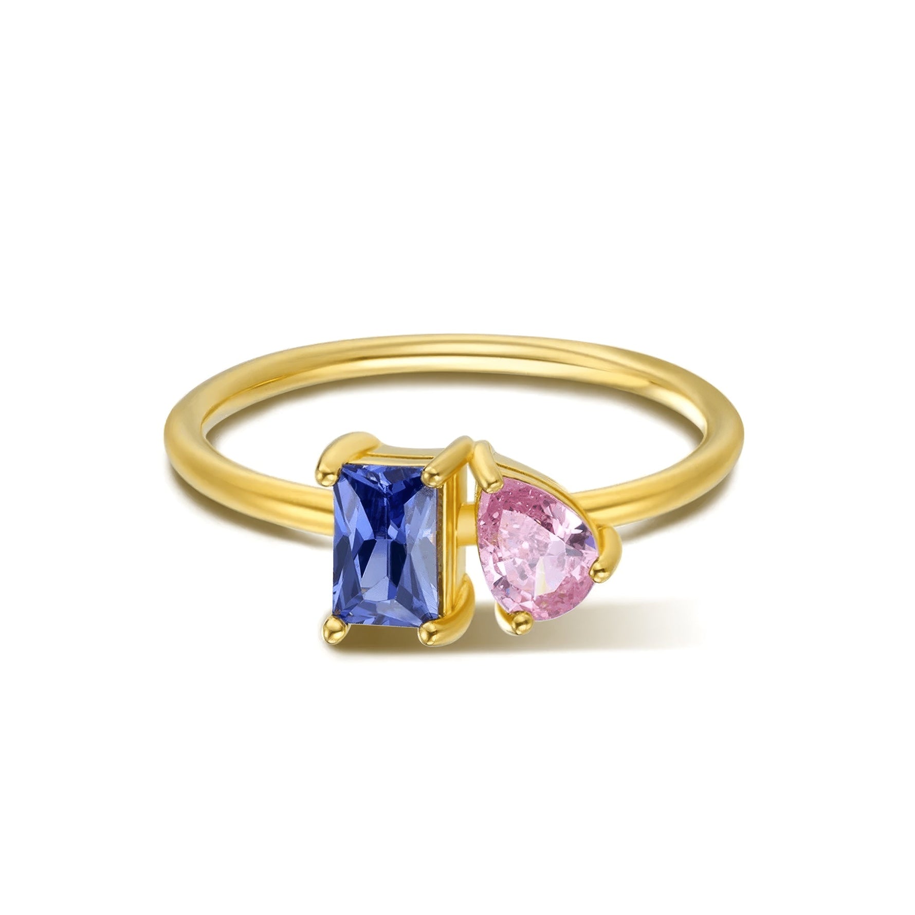 Toi et Moi Birthstone Ring - United Bracelets