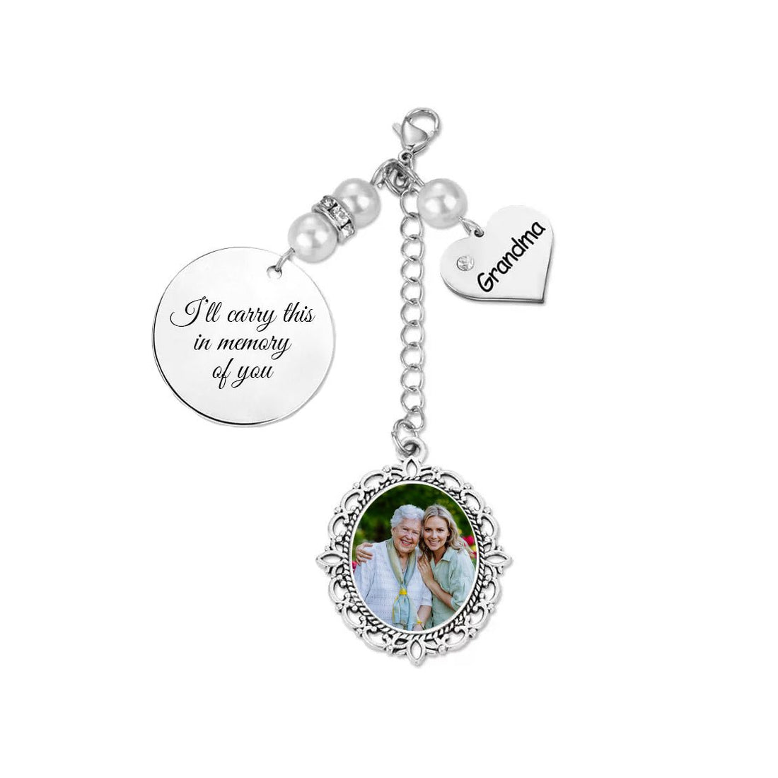 Wedding Bouquet Memorial Charm - United Bracelets